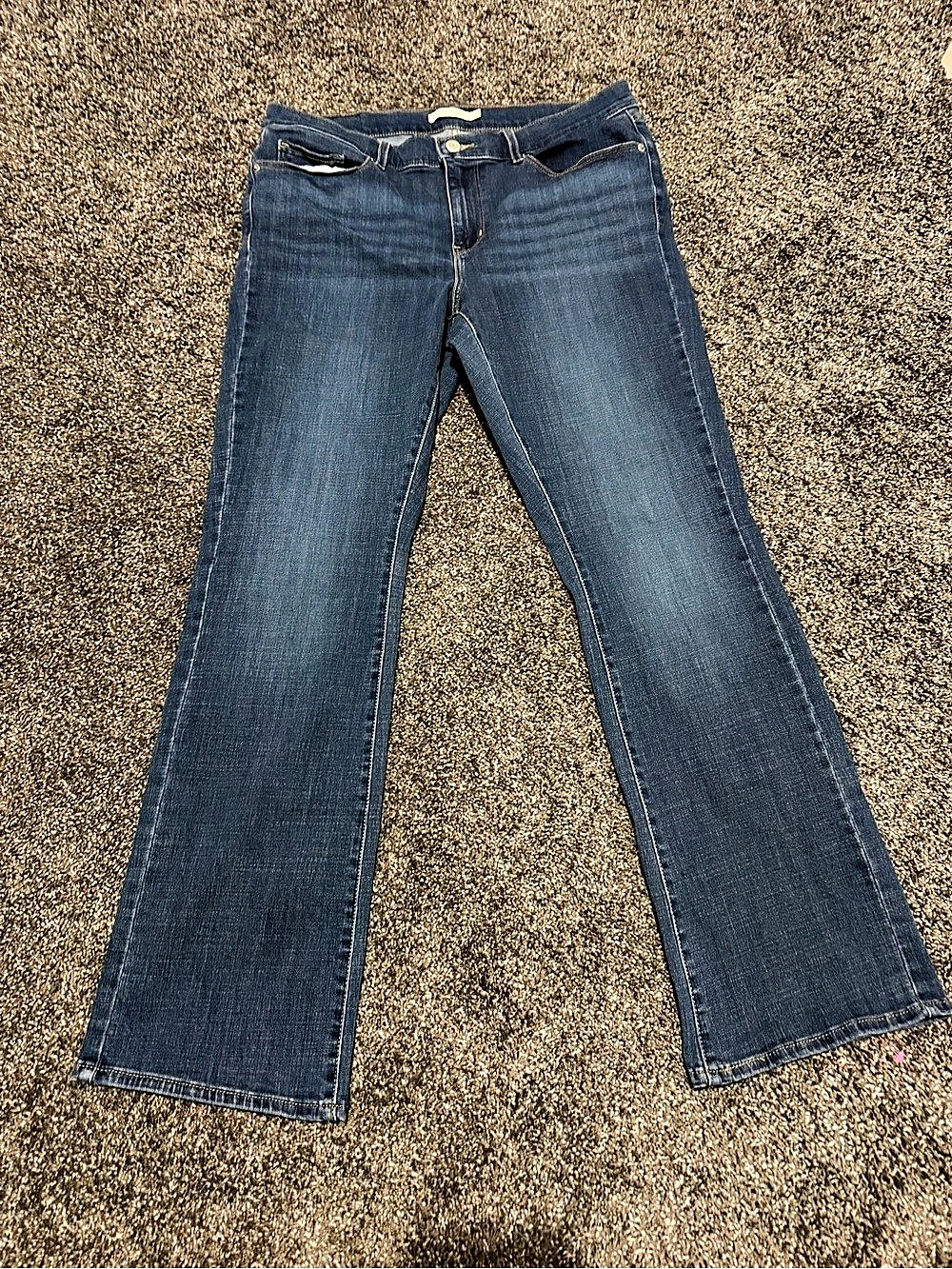 Levi's Classic Bootcut Jeans Blue Size 14M